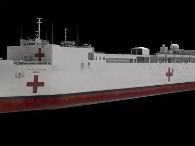  Hospital Ship USNS Mercy 