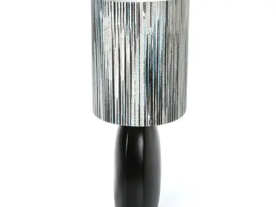 Bate Drum Shade Table Lamp 3D model