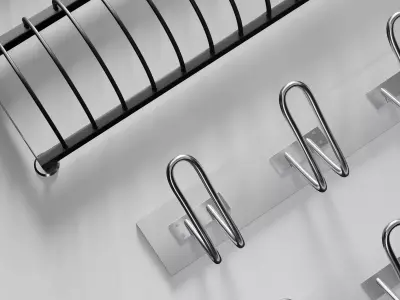 Bicycle Parking Set 1 3D model