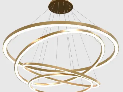 Chandelier 3D model 14