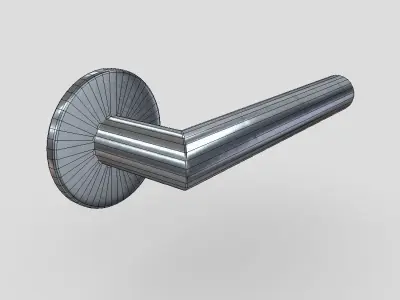 CC0 - Door Handle 3 Free low-poly 3D model