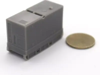 HO Scale Large diesel generator Atlas Copco inspired model  3D print model