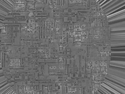 High Fallen Angel City of Gods Kit bash 3D model