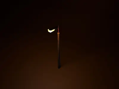 old street lamppost 3D model