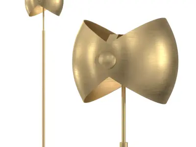 Zeta Floor Lamp 3D model
