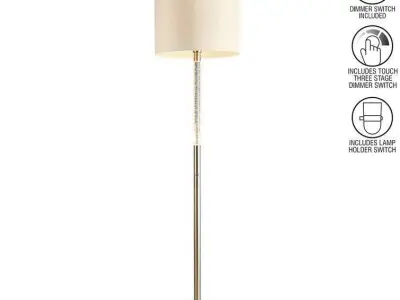  Abiorn Traditional Floor Lamp Free 3D model