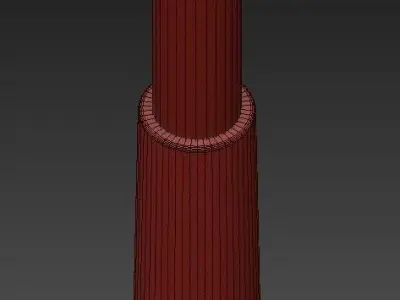 Falling Water Trio Round Suspension Lamp 3D model