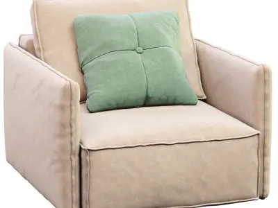 Armchair Olen Mini Happy Light 3D model