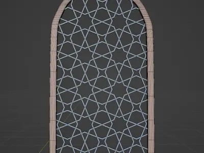 PATTERN WINDOW 3D model