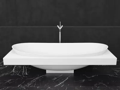 Bath Ceramica Laminia IO 3D model