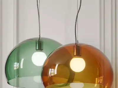 FLY PENDANT By Ferruccio Laviani 3D model