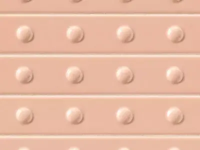 Textured Ceramic Wall Tile 3D Model  Texture