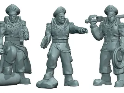 Commissar Builder Kit 3D print model