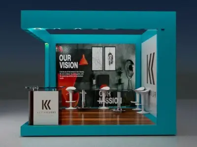Exhibition Stall  3D model