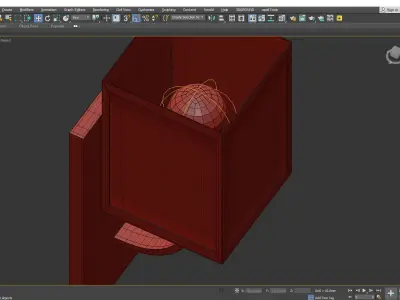Currey and Co Sadler Wall Sconce Low-poly 3D model
