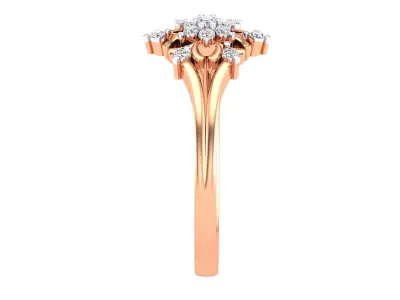  Women Ring Render 3dm STL MTL SLC JCD OBJ FBX Details 3D print model 8