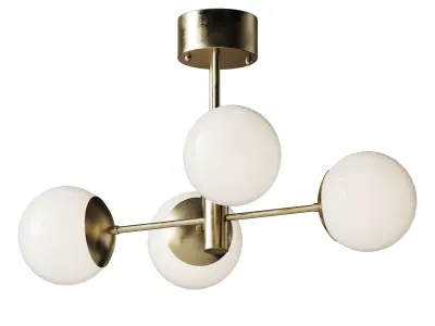 Solar ceiling lamp 3D model