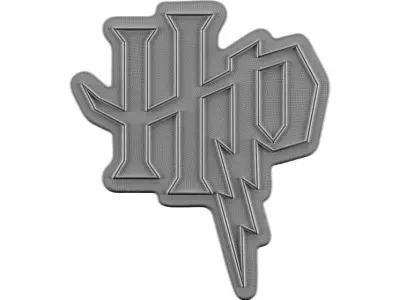 Harry Potter Neon Sign 3D model