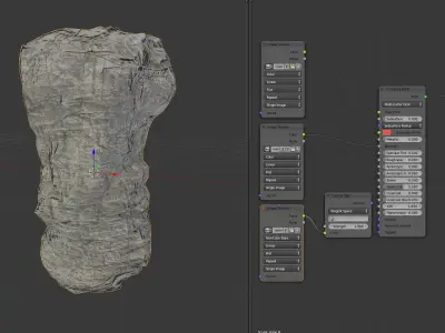 Sculpt stone B 3D model