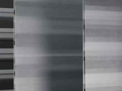 WOLTU Double Roller Blind with Clamp Fastening 02 Low-poly 3D model