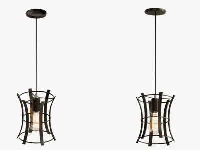 LOFT MEDIEVAL TORCH PENDANT 3D model
