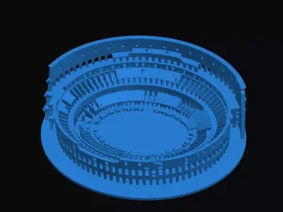 3D Model of Colloseum Rome 3D print model