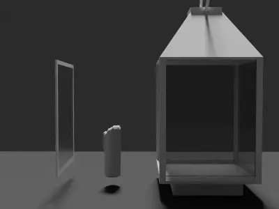 Lantern Free 3D model