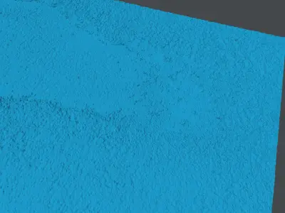 Roadbump03 puddle 3D model