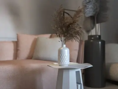 Classic Living Room 3D model