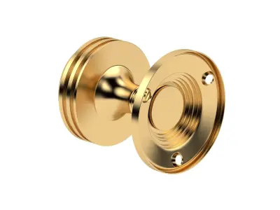 Ringed Mortice Door Knob  3D model