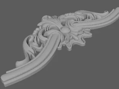 dekor decorative ornate molding 3D model
