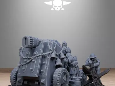 RoyalGuard Light Artillery 3D print model