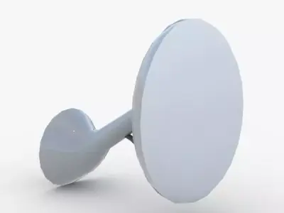 1470 - Bra Lamp Low-poly 3D model