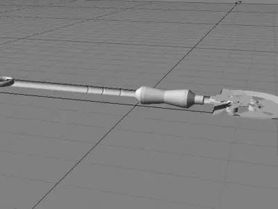 Battle Axe - Sagaris 3D model