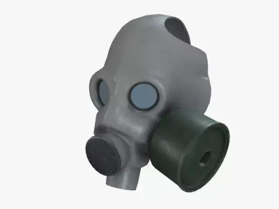 PMG Gas Mask 3D model