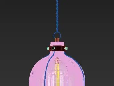 Eldridge Pendant Light 3D model