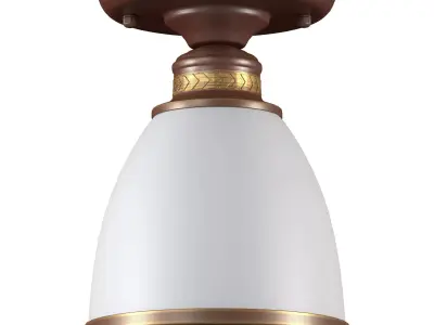 Ceiling chandelier A9518PL-1BA 3D model