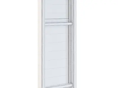 Factory Side Wall 3D model