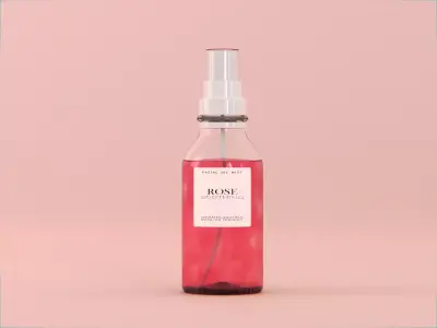 Perfume Bottle Mockup 3D model