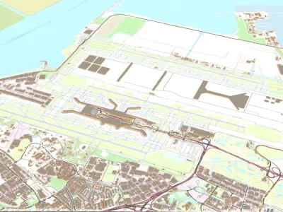 Singapore Airport 3D model
