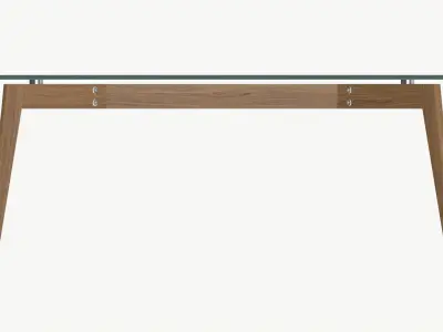 Coffee table Helena rectangle 3D model