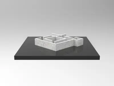 ARCHIPLAN 06 Low-poly 3D model