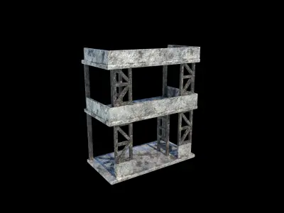 Modular Scaffolding 3D model