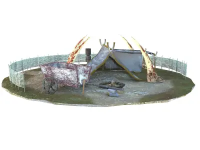 Tent 01 - 29 3D model