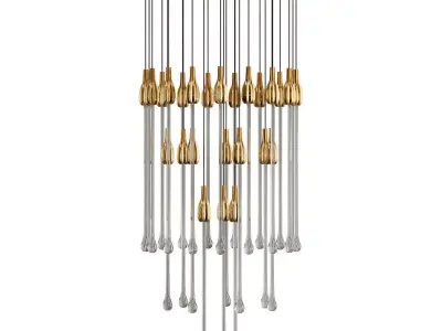Led murano glass 3D model
