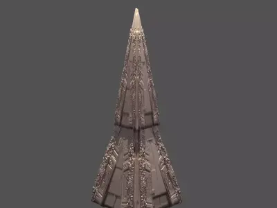 Coelestis Underworld pyramid  3D model