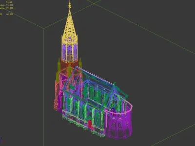 Heterogeneous - Building - Building 18 3D model