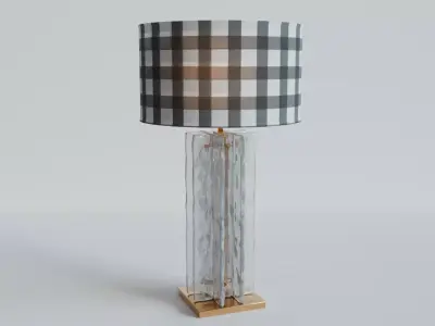 Modern Table Lamp 3D Model 3D model