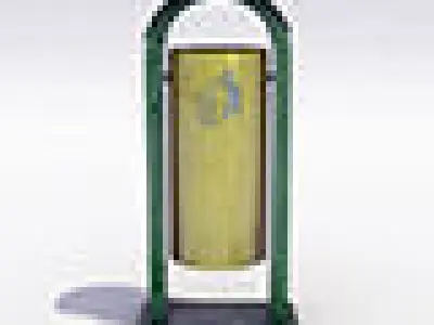 Street trash can - 8 3D model