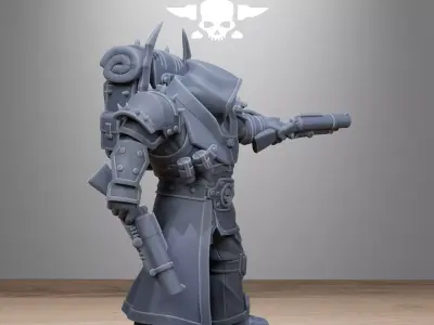 Corrupted Guard Destructor  3D print model